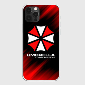 Чехол для iPhone 12 Pro с принтом Umbrella Corporation в Екатеринбурге, силикон | область печати: задняя сторона чехла, без боковых панелей | corp | corporation | resident evil | umbrella | umbrella corporation | зомби апокалипсис | зонт | игра