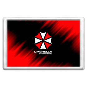 Магнит 45*70 с принтом Umbrella Corporation в Екатеринбурге, Пластик | Размер: 78*52 мм; Размер печати: 70*45 | corp | corporation | resident evil | umbrella | umbrella corporation | зомби апокалипсис | зонт | игра