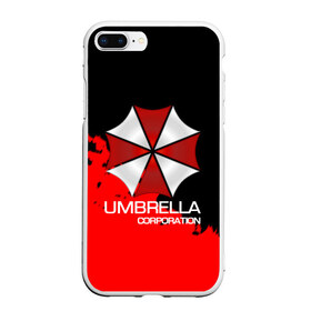 Чехол для iPhone 7Plus/8 Plus матовый с принтом UMBRELLA CORP в Екатеринбурге, Силикон | Область печати: задняя сторона чехла, без боковых панелей | biohazard | biohazard 7 | crocodile | fang | game | hand | monster | new umbrella | resident evil | resident evil 7 | umbrella | umbrella corp | umbrella corporation | zombie | обитель