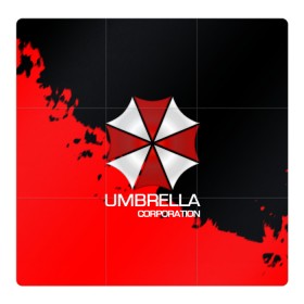 Магнитный плакат 3Х3 с принтом UMBRELLA CORP в Екатеринбурге, Полимерный материал с магнитным слоем | 9 деталей размером 9*9 см | biohazard | biohazard 7 | crocodile | fang | game | hand | monster | new umbrella | resident evil | resident evil 7 | umbrella | umbrella corp | umbrella corporation | zombie | обитель