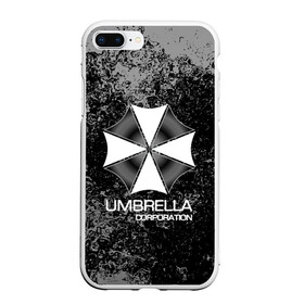 Чехол для iPhone 7Plus/8 Plus матовый с принтом UMBRELLA CORP в Екатеринбурге, Силикон | Область печати: задняя сторона чехла, без боковых панелей | biohazard | biohazard 7 | crocodile | fang | game | hand | monster | new umbrella | resident evil | resident evil 7 | umbrella | umbrella corp | umbrella corporation | zombie | обитель