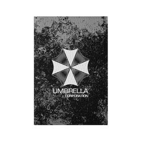 Обложка для паспорта матовая кожа с принтом UMBRELLA CORP в Екатеринбурге, натуральная матовая кожа | размер 19,3 х 13,7 см; прозрачные пластиковые крепления | biohazard | biohazard 7 | crocodile | fang | game | hand | monster | new umbrella | resident evil | resident evil 7 | umbrella | umbrella corp | umbrella corporation | zombie | обитель