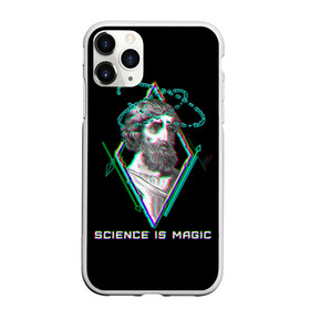 Чехол для iPhone 11 Pro Max матовый с принтом Magic is science - Пифагор в Екатеринбурге, Силикон |  | magic | science | астрономия | геометрия | картинки | математика | мем | наука | пифагор | приколы | треугольник | физика | школа | школьник