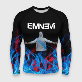 Мужской рашгард 3D с принтом EMINEM. в Екатеринбурге,  |  | eminem | marshall bruce mathers | rap | зарубежный реп | маршалл брюс мэтерс | музыка | реп | рэпер | эминем