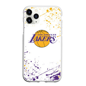 Чехол для iPhone 11 Pro матовый с принтом LA LAKERS в Екатеринбурге, Силикон |  | america | basketball | kobe bryant | la | la lakers | lakers | los angeles lakers | nba | usa | баскетбол | кобе брайант | лос анджелес лейкерс | нба | сша