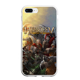 Чехол для iPhone 7Plus/8 Plus матовый с принтом Heroes of Might and Magic в Екатеринбурге, Силикон | Область печати: задняя сторона чехла, без боковых панелей | game | heroes | heroes of might and magic | homm | might and magic | ubisoft | герои | герои меча | герои меча и магии | игра