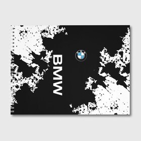 Альбом для рисования с принтом BMW в Екатеринбурге, 100% бумага
 | матовая бумага, плотность 200 мг. | bmw | bmw performance | m | motorsport | performance | бмв | моторспорт