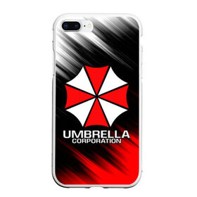 Чехол для iPhone 7Plus/8 Plus матовый с принтом UMBRELLA CORP в Екатеринбурге, Силикон | Область печати: задняя сторона чехла, без боковых панелей | ada wong | biohazard | leon | nemesis | project resistance | raccoon city | re2 | resident evil 2 | rpd | stars | umbrella | ада вонг | амбрелла | немесис | ужасы