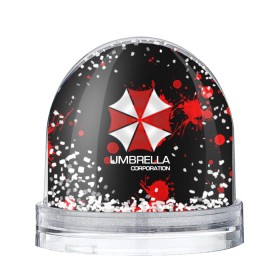 Снежный шар с принтом UMBRELLA CORP в Екатеринбурге, Пластик | Изображение внутри шара печатается на глянцевой фотобумаге с двух сторон | biohazard | biohazard 7 | crocodile | fang | game | hand | monster | new umbrella | resident evil | resident evil 7 | umbrella | umbrella corp | umbrella corporation | zombie | обитель