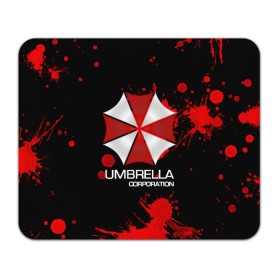 Коврик для мышки прямоугольный с принтом UMBRELLA CORP в Екатеринбурге, натуральный каучук | размер 230 х 185 мм; запечатка лицевой стороны | Тематика изображения на принте: biohazard | biohazard 7 | crocodile | fang | game | hand | monster | new umbrella | resident evil | resident evil 7 | umbrella | umbrella corp | umbrella corporation | zombie | обитель