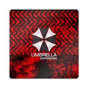 Магнит виниловый Квадрат с принтом UMBRELLA CORP в Екатеринбурге, полимерный материал с магнитным слоем | размер 9*9 см, закругленные углы | biohazard | biohazard 7 | crocodile | fang | game | hand | monster | new umbrella | resident evil | resident evil 7 | umbrella | umbrella corp | umbrella corporation | zombie | обитель