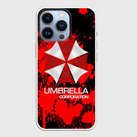 Чехол для iPhone 13 Pro с принтом UMBRELLA CORP в Екатеринбурге,  |  | biohazard | biohazard 7 | crocodile | fang | game | hand | monster | new umbrella | resident evil | resident evil 7 | umbrella | umbrella corp | umbrella corporation | zombie | обитель