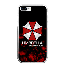 Чехол для iPhone 7Plus/8 Plus матовый с принтом UMBRELLA CORP в Екатеринбурге, Силикон | Область печати: задняя сторона чехла, без боковых панелей | biohazard | biohazard 7 | crocodile | fang | game | hand | monster | new umbrella | resident evil | resident evil 7 | umbrella | umbrella corp | umbrella corporation | zombie | обитель