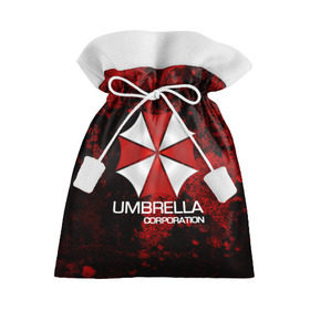 Подарочный 3D мешок с принтом UMBRELLA CORP в Екатеринбурге, 100% полиэстер | Размер: 29*39 см | Тематика изображения на принте: biohazard | biohazard 7 | crocodile | fang | game | hand | monster | new umbrella | resident evil | resident evil 7 | umbrella | umbrella corp | umbrella corporation | zombie | обитель