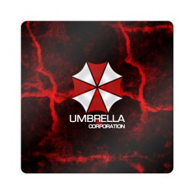 Магнит виниловый Квадрат с принтом UMBRELLA CORP в Екатеринбурге, полимерный материал с магнитным слоем | размер 9*9 см, закругленные углы | biohazard | biohazard 7 | crocodile | fang | game | hand | monster | new umbrella | resident evil | resident evil 7 | umbrella | umbrella corp | umbrella corporation | zombie | обитель