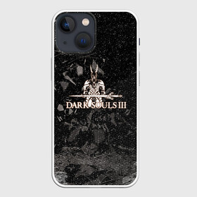 Чехол для iPhone 13 mini с принтом DARK SOULS в Екатеринбурге,  |  | 3d | project dark | боевик | игра | лого | логотип | надпись | экшен | эмблема