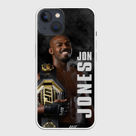 Чехол для iPhone 13 с принтом Jon Jones   Джон Джонс в Екатеринбурге,  |  | Тематика изображения на принте: jon | jon jones | jones | mma | ufc | бои без правил | джон | джон джонс | джонс | микс файт | мма