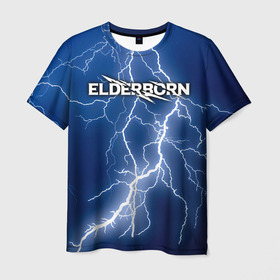 Мужская футболка 3D с принтом ELDERBORN. в Екатеринбурге, 100% полиэфир | прямой крой, круглый вырез горловины, длина до линии бедер | dark souls | doom | elderborn | game | игра | мертвецы | монстры боссы | скелеты | фантазийный слэшер | фэнтази | экшен