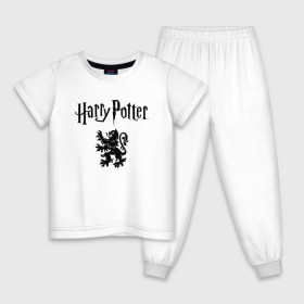 Детская пижама хлопок с принтом Гарри Поттер в Екатеринбурге, 100% хлопок |  брюки и футболка прямого кроя, без карманов, на брюках мягкая резинка на поясе и по низу штанин
 | dobby | ron | vdkovmar гарри поттер. harry potter | волшебная палочка | гермиона | гриффиндор | дамблдор dumbledore | добби | когтевран | пуффендуй | рон | рубеус хагрид | слизерин | хогвартс