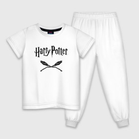 Детская пижама хлопок с принтом Гарри Поттер в Екатеринбурге, 100% хлопок |  брюки и футболка прямого кроя, без карманов, на брюках мягкая резинка на поясе и по низу штанин
 | dobby | ron | vdkovmar гарри поттер. harry potter | волшебная палочка | гермиона | гриффиндор | дамблдор dumbledore | добби | когтевран | пуффендуй | рон | рубеус хагрид | слизерин | хогвартс