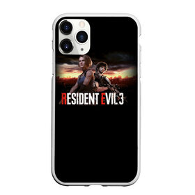 Чехол для iPhone 11 Pro матовый с принтом Resident Evil 3 в Екатеринбурге, Силикон |  | Тематика изображения на принте: carlos oliveira | jill valentine | nemesis | re 3 | resident evil 3 remake | джил вэлентайн | карлос оливейра | немезида | немезис | обитель зла