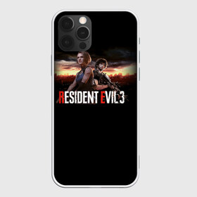 Чехол для iPhone 12 Pro Max с принтом Resident Evil 3 в Екатеринбурге, Силикон |  | Тематика изображения на принте: carlos oliveira | jill valentine | nemesis | re 3 | resident evil 3 remake | джил вэлентайн | карлос оливейра | немезида | немезис | обитель зла