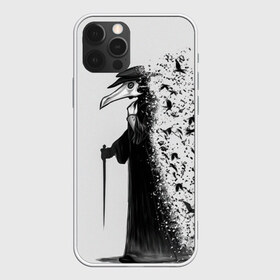 Чехол для iPhone 12 Pro Max с принтом Чумной доктор в Екатеринбурге, Силикон |  | lord | plague | болезнь | вороны | доктор | маска | птицы | чумной