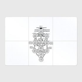 Магнитный плакат 3Х2 с принтом eVa-updown в Екатеринбурге, Полимерный материал с магнитным слоем | 6 деталей размером 9*9 см | evangelion | ангелы | арт | база nerf | евангелион | икари | кабинет | кабинет икари | надпись | свитки | чёрное белое
