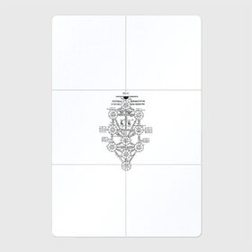 Магнитный плакат 2Х3 с принтом eVa-updown в Екатеринбурге, Полимерный материал с магнитным слоем | 6 деталей размером 9*9 см | evangelion | ангелы | арт | база nerf | евангелион | икари | кабинет | кабинет икари | надпись | свитки | чёрное белое