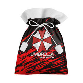 Подарочный 3D мешок с принтом UMBRELLA CORP в Екатеринбурге, 100% полиэстер | Размер: 29*39 см | Тематика изображения на принте: biohazard | biohazard 7 | crocodile | fang | game | hand | monster | new umbrella | resident evil | resident evil 7 | umbrella | umbrella corp | umbrella corporation | zombie | обитель