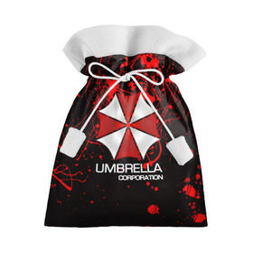 Подарочный 3D мешок с принтом UMBRELLA CORP в Екатеринбурге, 100% полиэстер | Размер: 29*39 см | Тематика изображения на принте: biohazard | biohazard 7 | crocodile | fang | game | hand | monster | new umbrella | resident evil | resident evil 7 | umbrella | umbrella corp | umbrella corporation | zombie | обитель