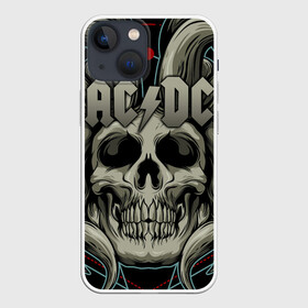 Чехол для iPhone 13 mini с принтом AC DC в Екатеринбурге,  |  | ac dc | acdc | back in black | columbia | epic | force | guitar | pop | rock | vevo | ангус | блюз | рок | хард | янг