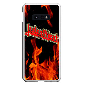 Чехол для Samsung S10E с принтом JUDAS PRIEST в Екатеринбурге, Силикон | Область печати: задняя сторона чехла, без боковых панелей | firepower | judas priest | бог металла | джудас прист | иуда прист | музыка | роб хэлфорд | рок | рок н ролл | хэви метал