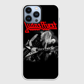 Чехол для iPhone 13 Pro Max с принтом JUDAS PRIEST. в Екатеринбурге,  |  | firepower | judas priest | бог металла | джудас прист | иуда прист | музыка | роб хэлфорд | рок | рок н ролл | хэви метал