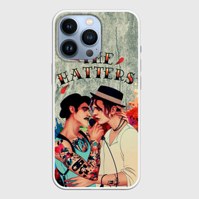 Чехол для iPhone 13 Pro с принтом THE HATTERS в Екатеринбурге,  |  | Тематика изображения на принте: hatters | music | rock | музыка | рок