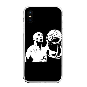 Чехол для iPhone XS Max матовый с принтом Kobe Bryant 24 в Екатеринбурге, Силикон | Область печати: задняя сторона чехла, без боковых панелей | 24 | basketball | bryant | kobe | lakers | nba