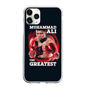 Чехол для iPhone 11 Pro Max матовый с принтом Muhammad Ali в Екатеринбурге, Силикон |  | ali | muhammad ali | the greatest | али | бокс | мухамед али | мухаммед али