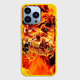 Чехол для iPhone 13 Pro с принтом Judas Priest в Екатеринбурге,  |  | judas | priest | грув метал | группа | рок | хард рок | хеви метал