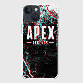 Чехол для iPhone 13 mini с принтом APEX LEGENDS GLITCH в Екатеринбурге,  |  | apex | apex legends | battle | battle royal | bloodhound | titanfall | wraith | апекс | апекс легендс | батл рояль | битва | война | каустик | королевская битва