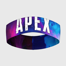 Повязка на голову 3D с принтом APEX LEGENDS в Екатеринбурге,  |  | apex | apex legends | battle | battle royal | bloodhound | titanfall | wraith | апекс | апекс легендс | батл рояль | битва | война | каустик | королевская битва