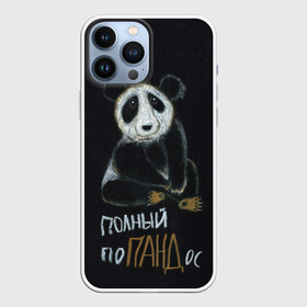 Чехол для iPhone 13 Pro Max с принтом Полный поПАНДос в Екатеринбурге,  |  | бамбук | китай | медведь | неприятность | панда | ситуация