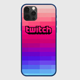 Чехол для iPhone 12 Pro с принтом TWITCH в Екатеринбурге, силикон | область печати: задняя сторона чехла, без боковых панелей | game | gamer | logo | trend | twitch | twitties | игры | логотип | мода | надписи | стрим | твитч | тренд