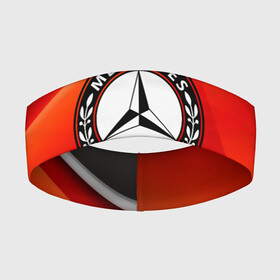 Повязка на голову 3D с принтом MERCEDES BENZ в Екатеринбурге,  |  | amg | auto | bmw | honda | jdm | mercedes | nissan | porsche | racing | sport | toyota | автомобил | автомобильные | киа | лексус | марка | машины | митсубиси | ниссан | порше | спорт | субару | тесла | тойота | хонда