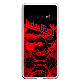 Чехол для Samsung Galaxy S10 с принтом Judas Priest в Екатеринбурге, Силикон | Область печати: задняя сторона чехла, без боковых панелей | breaking the law | judas priest | live | painkiller | гленн типтон | грув | метал | роб хэлфорд | рок | тим оуэнс | хард | хеви