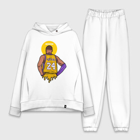 Женский костюм хлопок Oversize с принтом Kobe Bryant 24 в Екатеринбурге,  |  | basketball | black | bryant | game | james | kobe | kobebryant | lakers | lebron | los angeles | mamba | nba | rip | slam dunk | баскетбол | баскетболист | брайант | браянт | джеймс | игрок | коби | леброн | лейкерс | лос анджеле