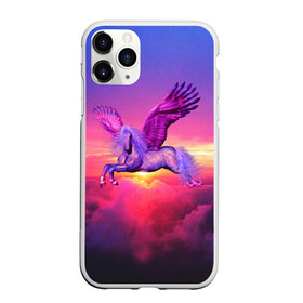 Чехол для iPhone 11 Pro матовый с принтом Dusk Sky Horse в Екатеринбурге, Силикон |  | высота | закат | конь | крылья | легенды | летать | летающий | лошадь | мистический | мифология | мифы | небесный | небо | облака | облач | пегас | плед | подушка | полет | пурпурный | сумерки | сумка