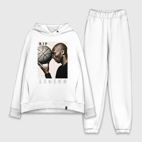 Женский костюм хлопок Oversize с принтом Kobe   RIP Legend в Екатеринбурге,  |  | basketball | black | bryant | game | james | kobe | kobebryant | lakers | lebron | los angeles | mamba | nba | rip | slam dunk | баскетбол | баскетболист | брайант | браянт | джеймс | игрок | коби | леброн | лейкерс | лос анджеле