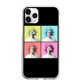 Чехол для iPhone 11 Pro матовый с принтом Медуза Горгона Pop Art в Екатеринбурге, Силикон |  | 8 марта | бизнес леди | в очках | девушка в очках | девушке | жвачка | жене | женский день | женский праздник | женское лицо | кружка | легенда | лицо | любимой | медуза | мифология | монстр | опасная