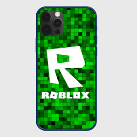 Чехол для iPhone 12 Pro с принтом Roblox в Екатеринбурге, силикон | область печати: задняя сторона чехла, без боковых панелей | game | roblox | блок | игра | игрушка | лего | майнкрафт | персонажи | персонажи из кубиков | роблокс | робот