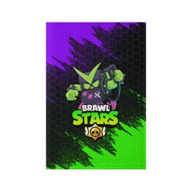 Обложка для паспорта матовая кожа с принтом BRAWL STARS VIRUS 8-BIT в Екатеринбурге, натуральная матовая кожа | размер 19,3 х 13,7 см; прозрачные пластиковые крепления | 8 bit | 8 бит | bibi | brawl stars | crow | el brown | leon | leon shark | max | mr.p | sally leon | shark | stars | virus | werewolf | акула | биби | вирус | ворон | леон | оборотень | пингвин